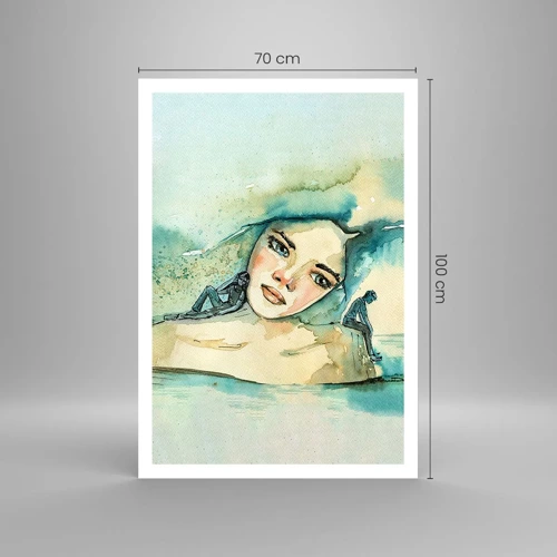 Plakát - Am I blue? - 70x100 cm