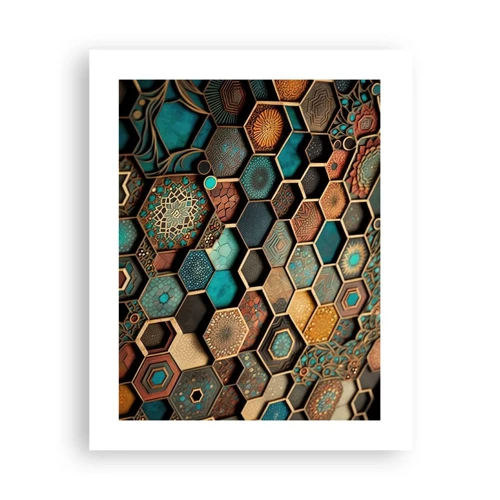 Plakát - Arabské ornamenty – variace - 40x50 cm
