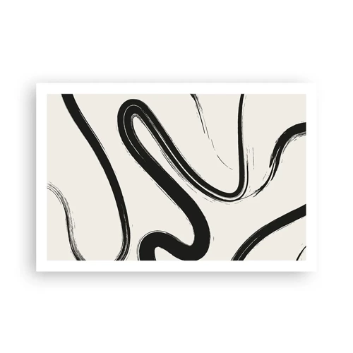 Plakát - Černobílý rozmar - 91x61 cm