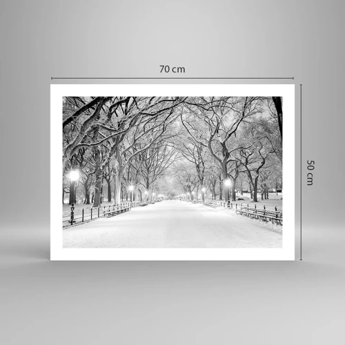 Plakát - Čtyři roční období – zima - 70x50 cm