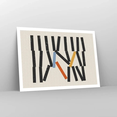 Plakát - Domino – kompozice - 100x70 cm