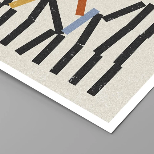 Plakát - Domino – kompozice - 70x100 cm