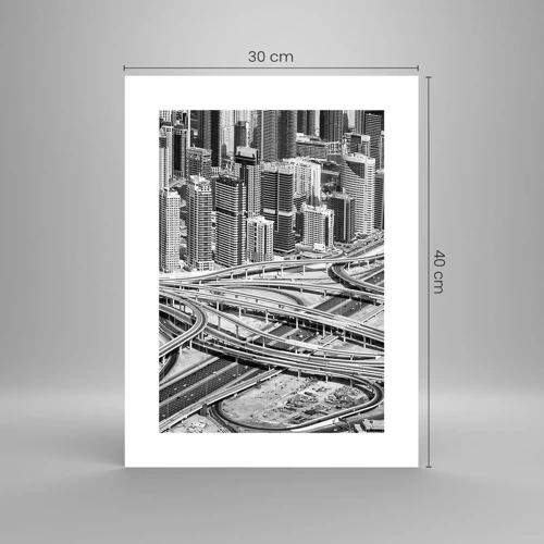 Plakát - Dubaj – nemožné město - 30x40 cm
