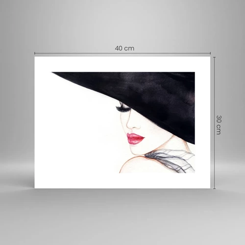 Plakát - Elegance a smyslnost - 40x30 cm