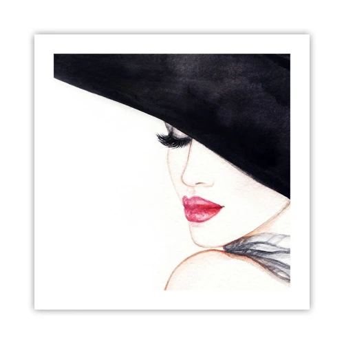 Plakát - Elegance a smyslnost - 50x50 cm