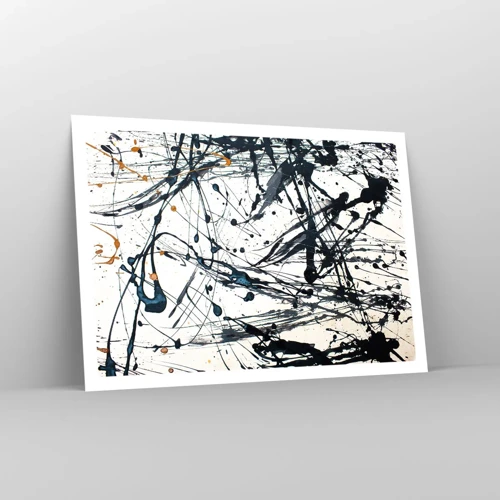 Plakát - Expresionistická abstrakce - 100x70 cm