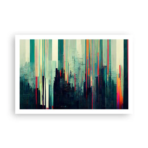 Plakát - Futuristické město - 91x61 cm