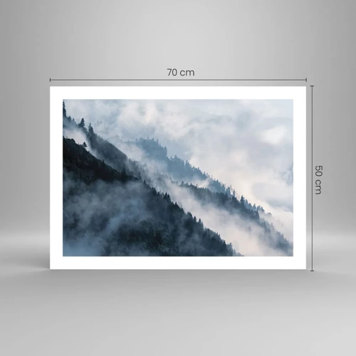 Plakát - Horská mystika - 70x50 cm