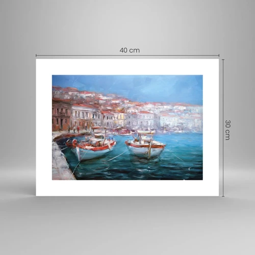 Plakát - Italský záliv - 40x30 cm