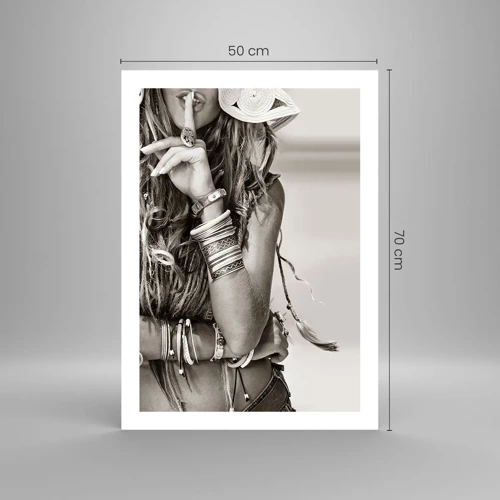 Plakát - Jako dívka - 50x70 cm