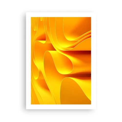 Plakát - Jako sluneční vlny - 50x70 cm