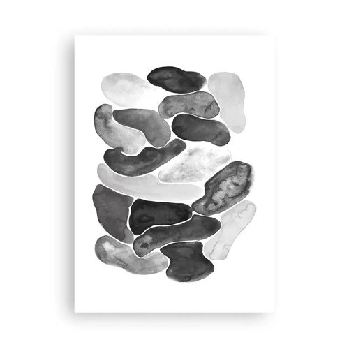 Plakát - Kamenitá abstrakce - 50x70 cm