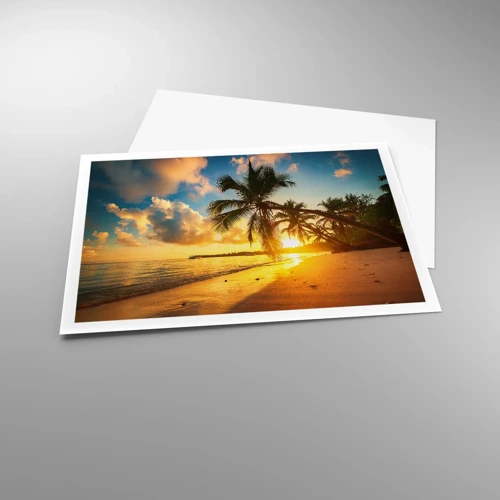 Plakát - Karibský sen - 100x70 cm