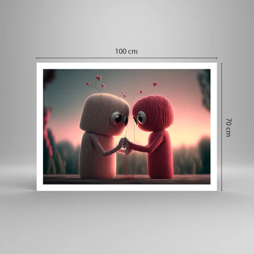Plakát - Každý může milovat - 100x70 cm