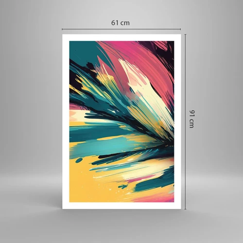 Plakát - Kompozice – exploze radosti - 61x91 cm