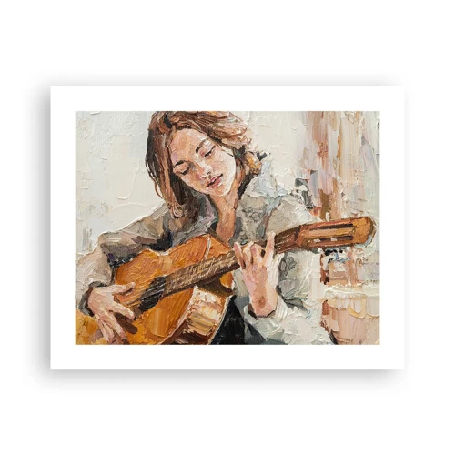 Plakát - Koncert pro kytaru a dívčí srdce - 50x40 cm