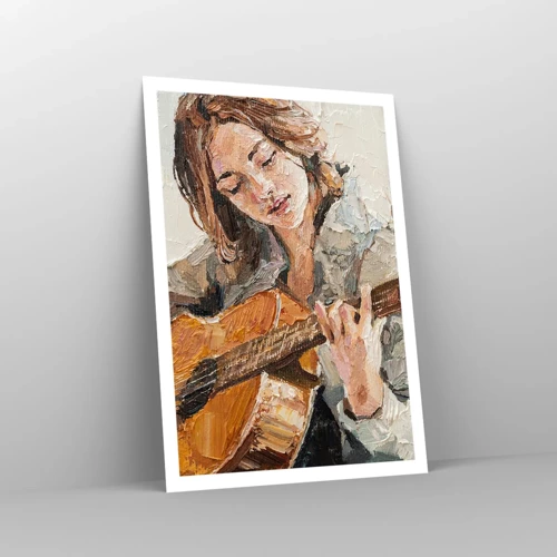Plakát - Koncert pro kytaru a dívčí srdce - 70x100 cm