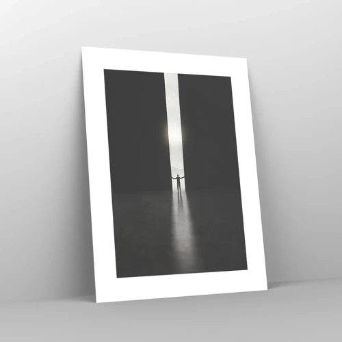 Plakát - Krok ke světlé budoucnosti - 30x40 cm