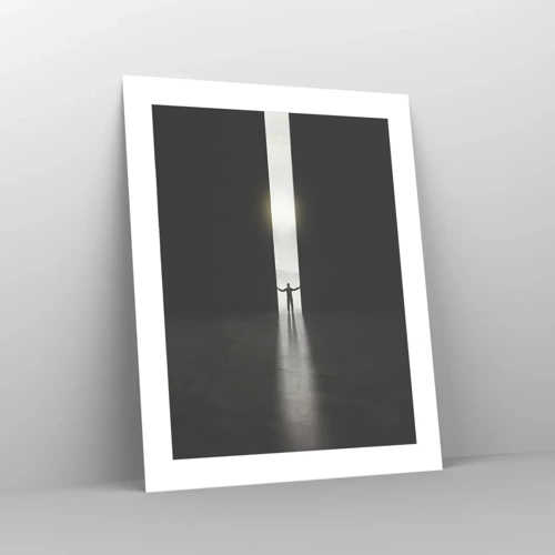 Plakát - Krok ke světlé budoucnosti - 40x50 cm