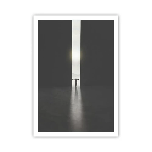 Plakát - Krok ke světlé budoucnosti - 70x100 cm