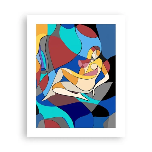 Plakát - Kubistický akt - 40x50 cm