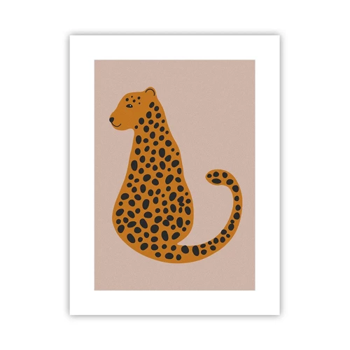 Plakát - Leopardní vzor je v módě - 30x40 cm