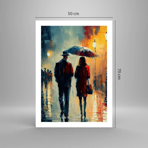 Plakát - Městská love story - 50x70 cm