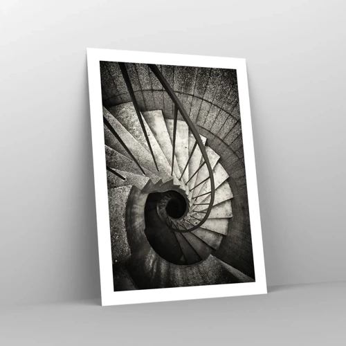 Plakát - Nahoru po schodech, dolů po schodech - 50x70 cm