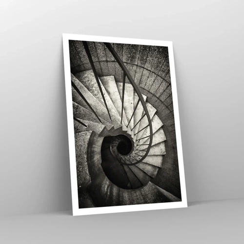 Plakát - Nahoru po schodech, dolů po schodech - 70x100 cm