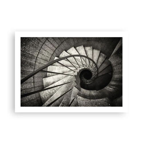 Plakát - Nahoru po schodech, dolů po schodech - 70x50 cm