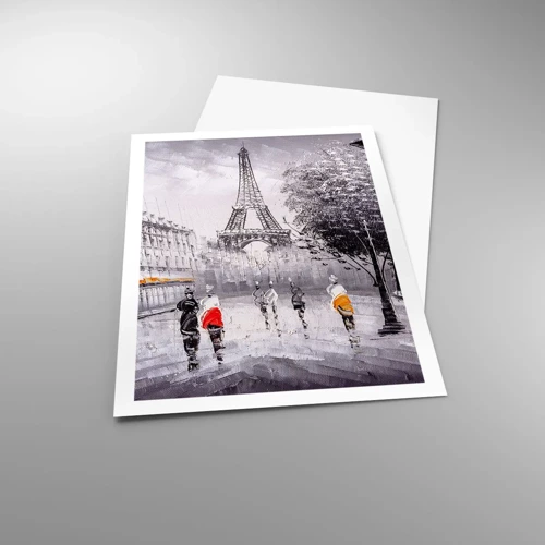 Plakát - Pařížská procházka - 61x91 cm