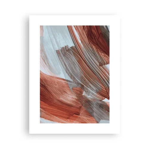 Plakát - Podzimní větrná abstrakce - 30x40 cm