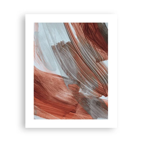 Plakát - Podzimní větrná abstrakce - 40x50 cm