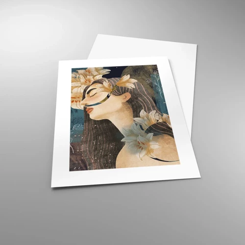 Plakát - Pohádka o princezně s liliemi - 30x40 cm