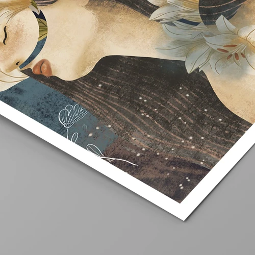 Plakát - Pohádka o princezně s liliemi - 50x70 cm