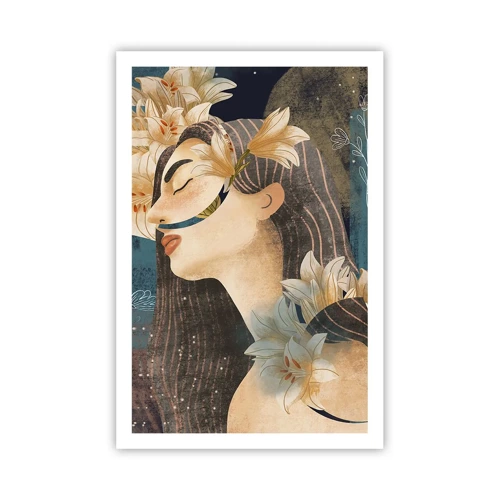 Plakát - Pohádka o princezně s liliemi - 61x91 cm
