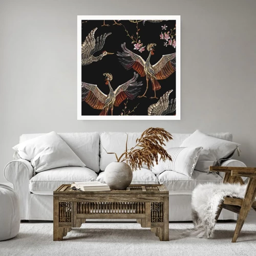 Plakát - Pohádkový pták - 50x50 cm