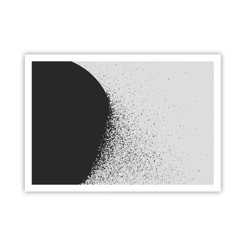 Plakát - Pohyb částic - 100x70 cm