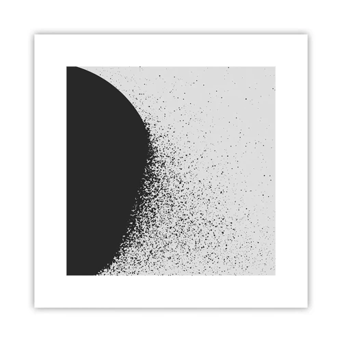 Plakát - Pohyb částic - 30x30 cm