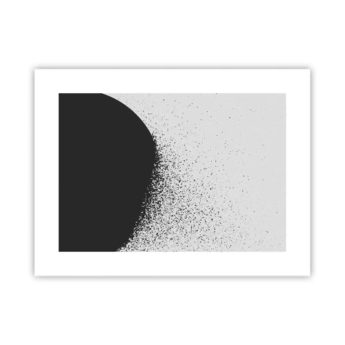 Plakát - Pohyb částic - 40x30 cm