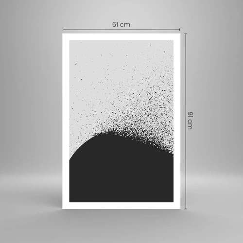 Plakát - Pohyb částic - 61x91 cm