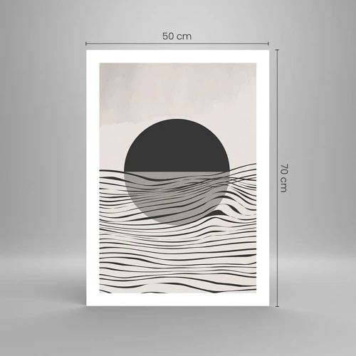 Plakát - Poloviční kompozice - 50x70 cm
