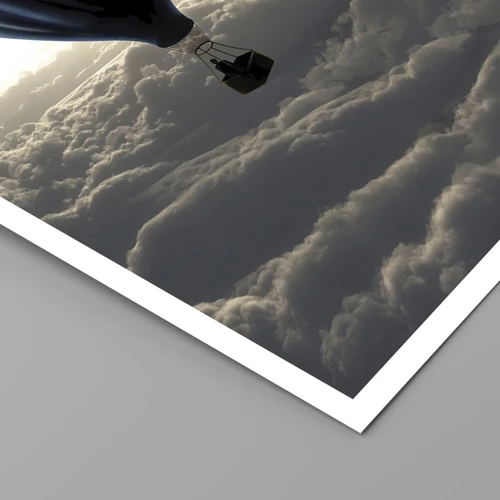 Plakát - Poutník nad oblaky - 30x40 cm