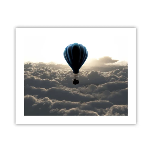 Plakát - Poutník nad oblaky - 50x40 cm