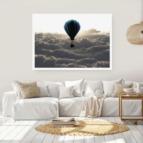 Plakát - Poutník nad oblaky - 70x50 cm