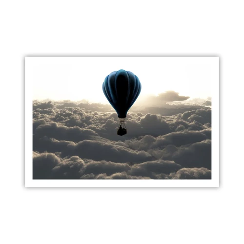 Plakát - Poutník nad oblaky - 91x61 cm