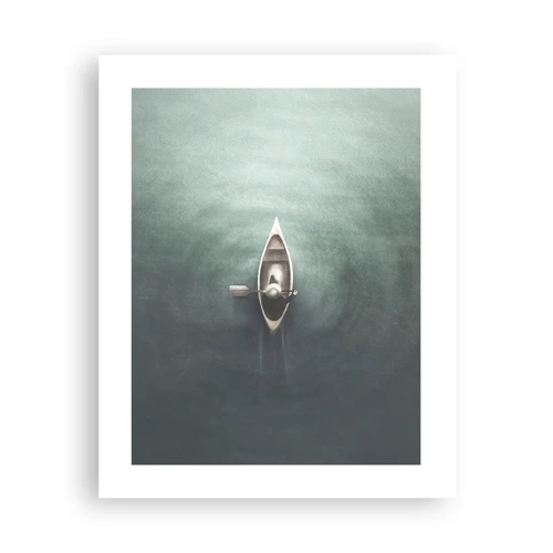 Plakát - Přes měsíční jezero - 40x50 cm
