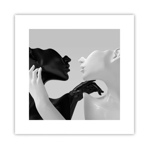 Plakát - Přitažlivost – touha - 30x30 cm