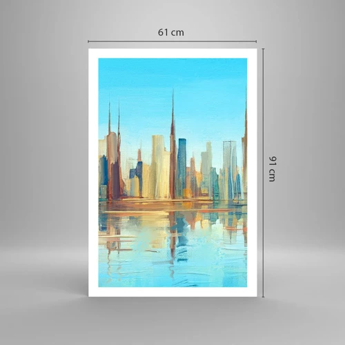 Plakát - Prosluněná metropole - 61x91 cm