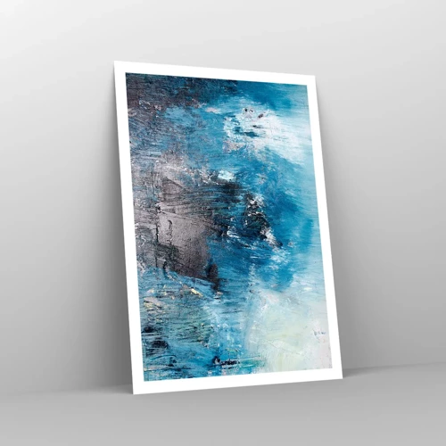 Plakát - Rapsodie v modrém - 70x100 cm